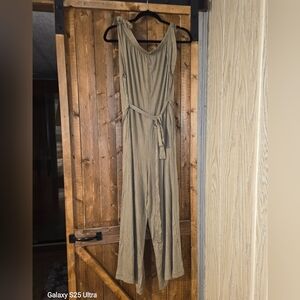 Women's Tan Jumpsuit